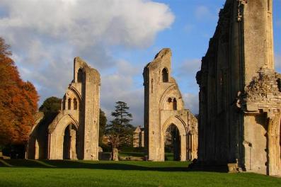 avalon Glastonbury Abbey Ruins IV _Medium_